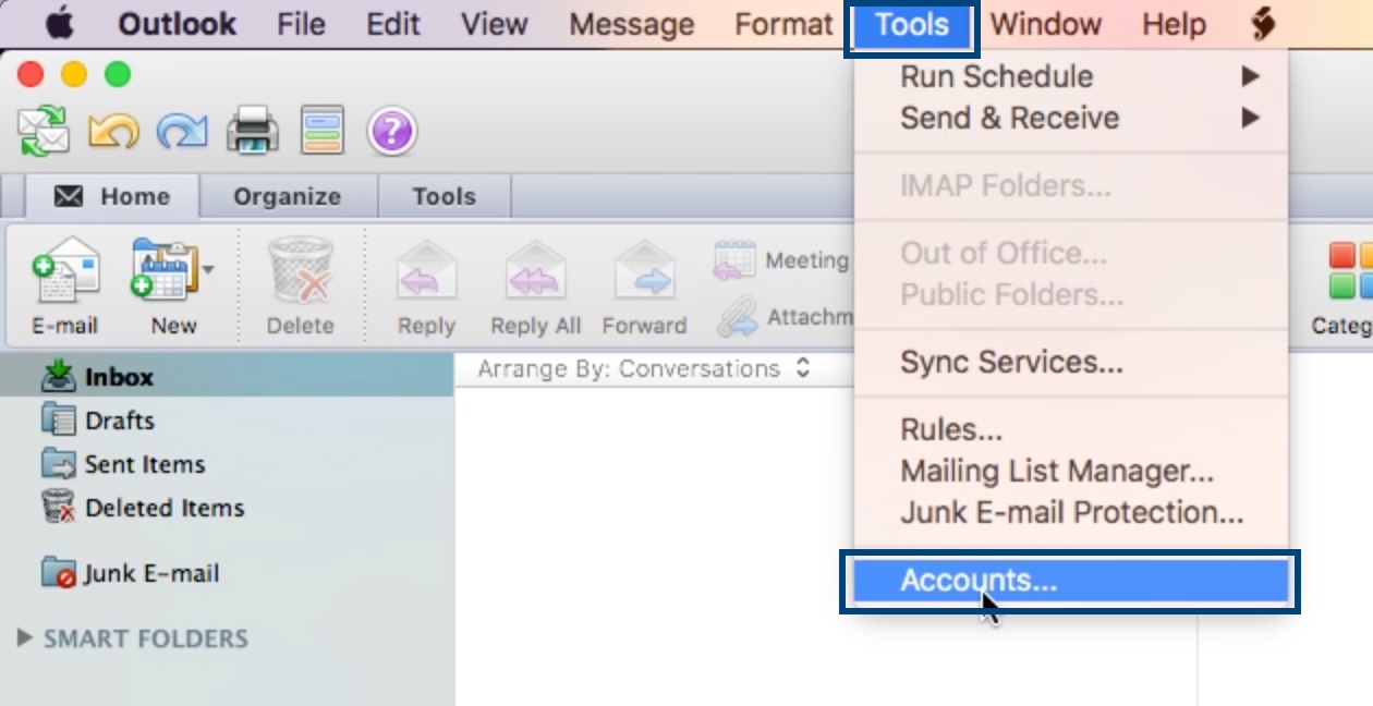 import emails to gmail from outlook for mac